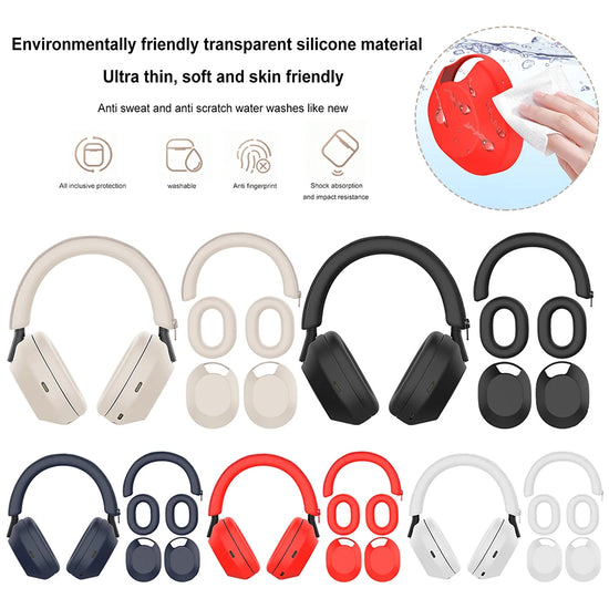 Silicone Case for Sony XM5 Headphones